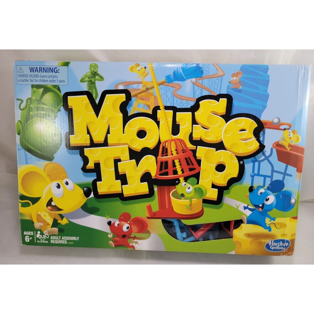 Mouse Trap COMPLETE Hasbro 2016 Classic Board Game Kids Family Fun